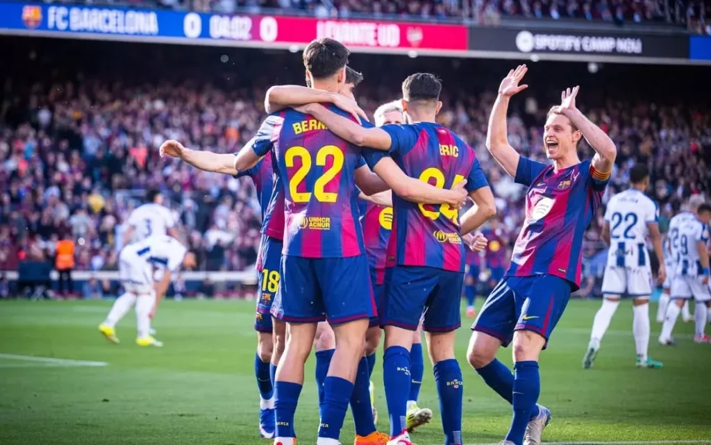 «Барселона» обошла «Реал» и возглавила таблицу Ла Лиги | СТАВКА ТВ