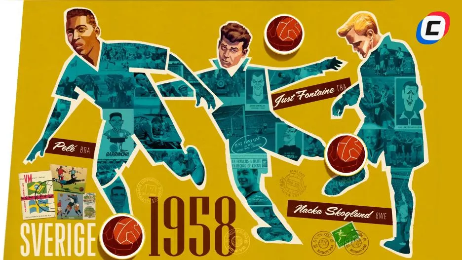 ЧМ-1958 в Швеции: дебют Пеле, первая победа Бразилии и участие СССР | СТАВКА ТВ