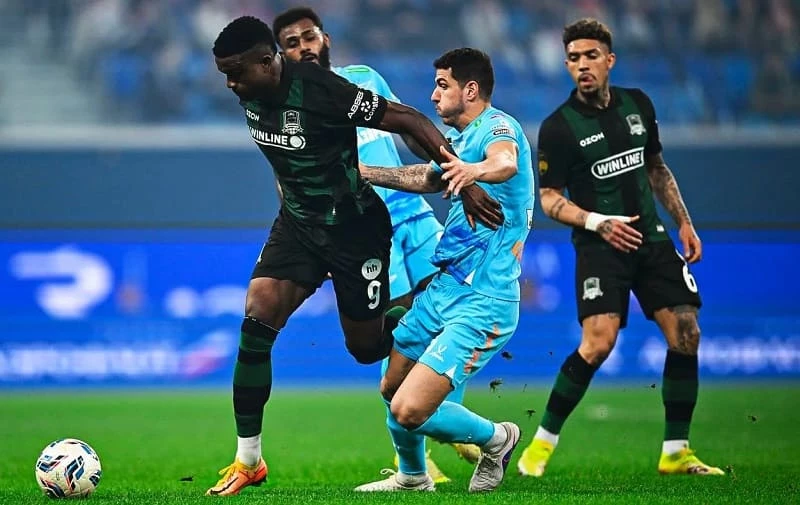 «Зенит» и «Краснодар» сыграли вничью, Педро получил прямую красную карточку | СТАВКА ТВ